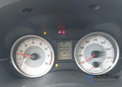 2012 Subaru Impreza 2.0I Premium z USA, uszkodzony, nr VIN JF1GPAC63CH218574